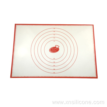 Eco-friendly non-slip rolling silicone baking dough mat